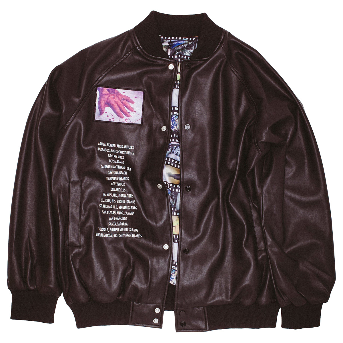 Fucking Awesome Film Strip Jacket Black/Multi