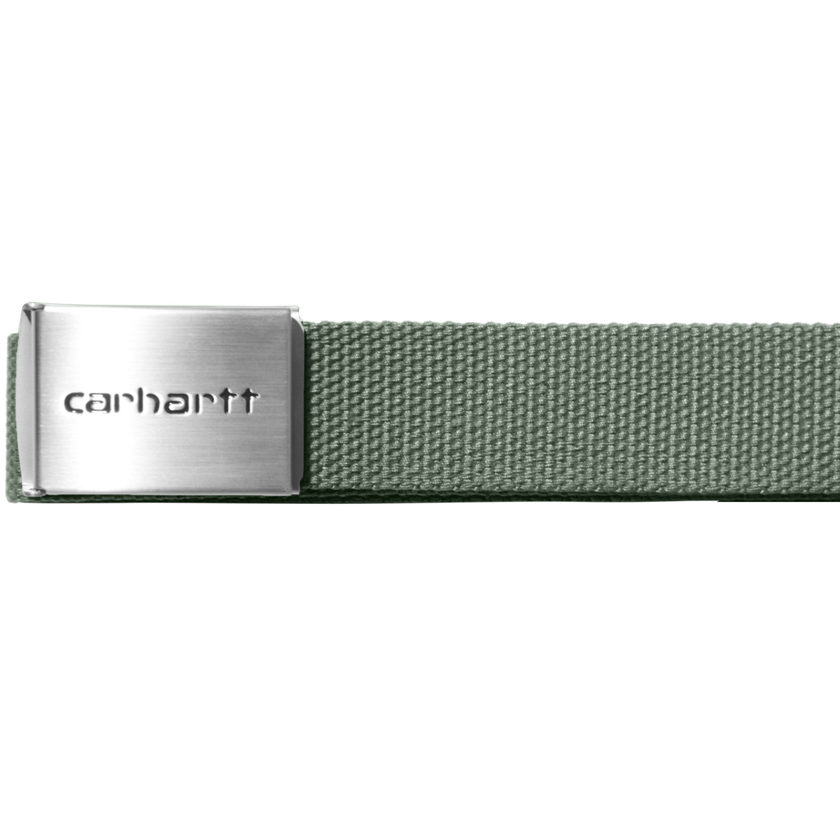 Carhartt WIP Clip Belt Chrome Park Carhartt WIP Clip Belt Chrome Park