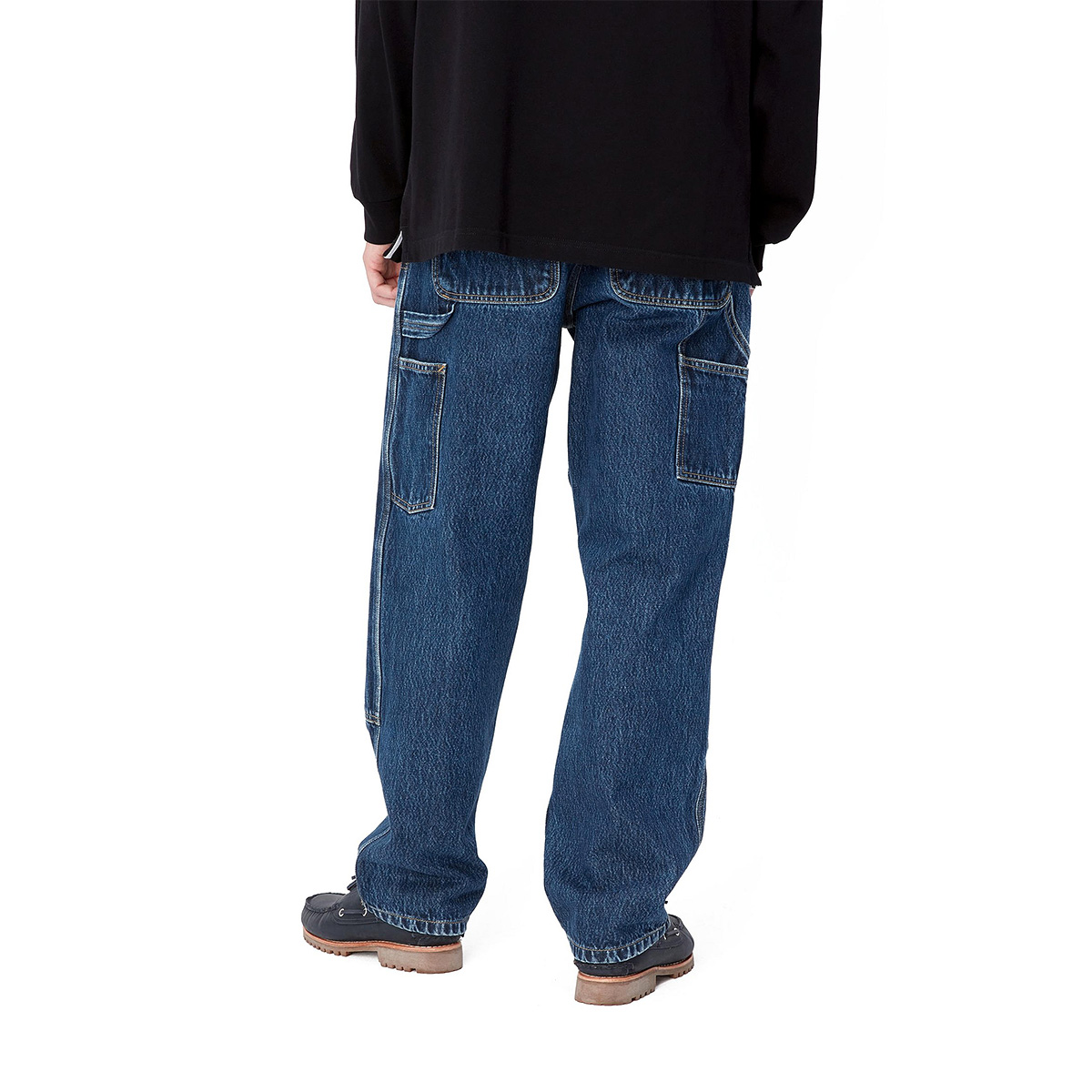 Carhartt WIP Double Knee Pant Blue Stone Washed