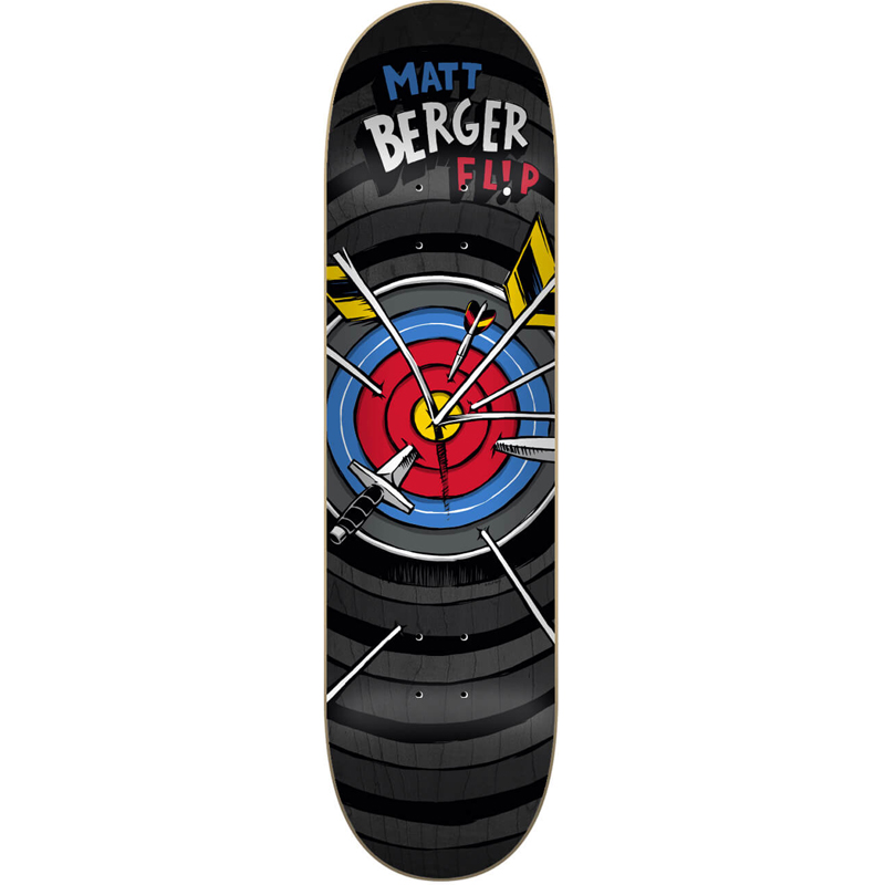 Flip Berger Blast Skateboard Deck 8.0