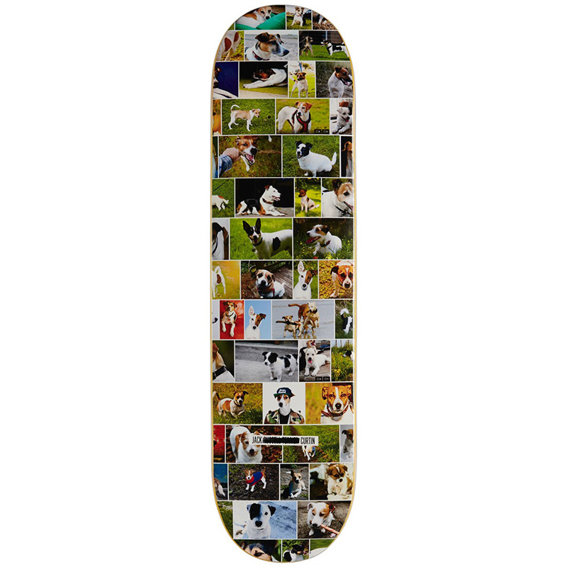 Skate Mental Curtin Dogs Skateboard Deck 8.0