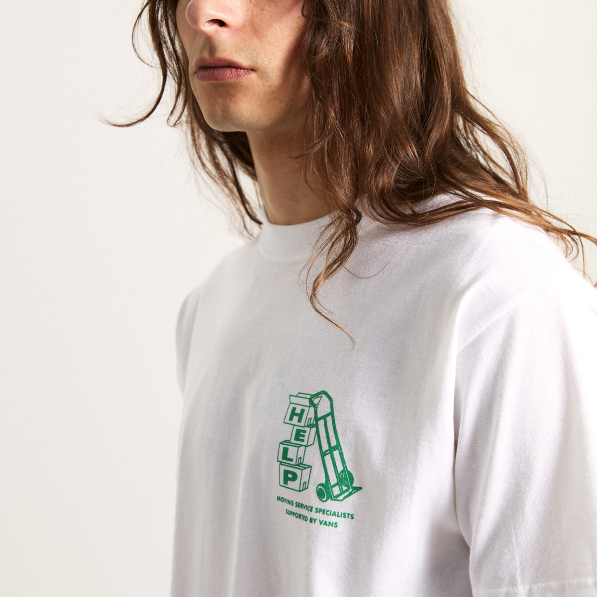 Vans Moving CO T-Shirt White