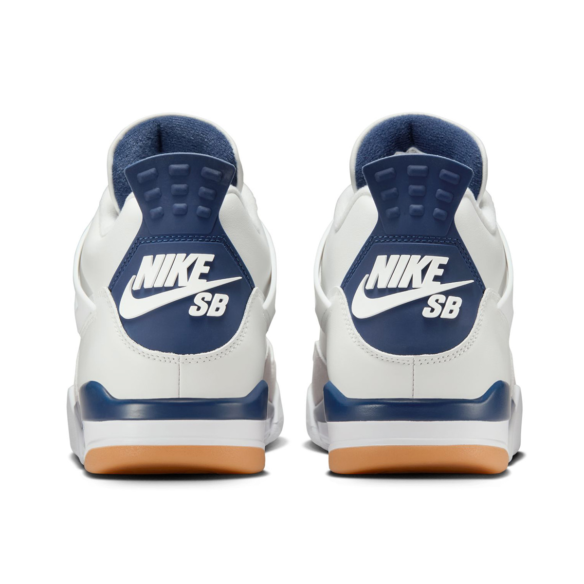 Nike SB x Air Jordan 4 Summit White/White-Navy-Neutral Grey Nike SB x Air Jordan 4 Summit White/White-Navy-Neutral Grey