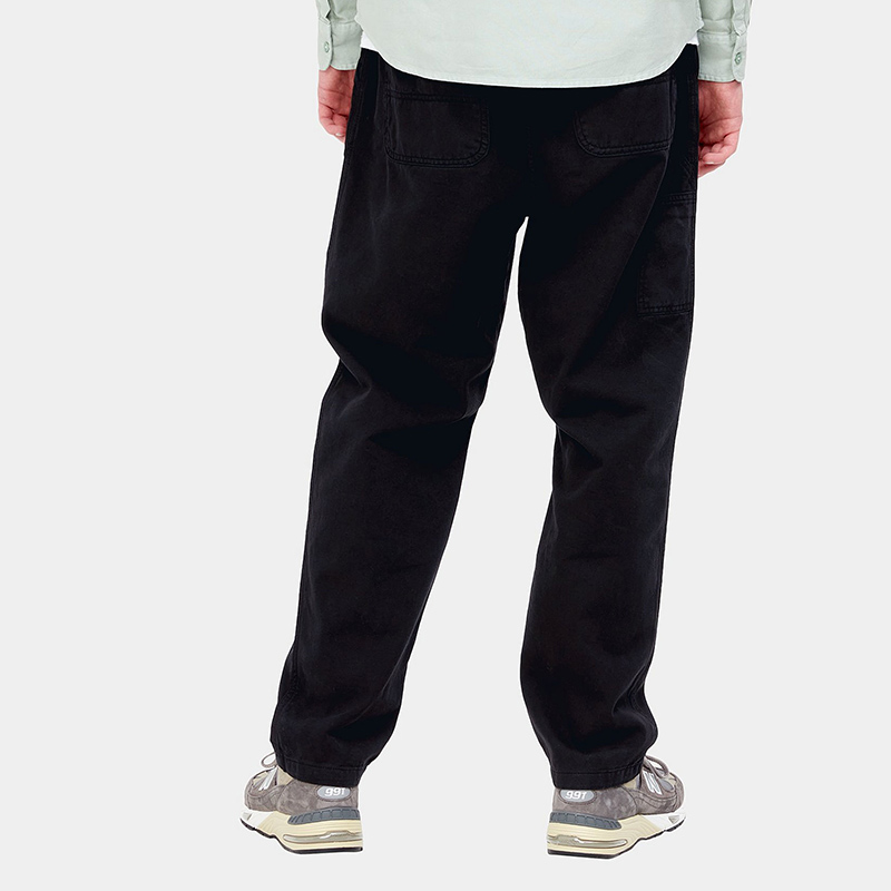Carhartt WIP Flint Pant Black Garment Dyed Carhartt WIP Flint Pant Black Garment Dyed