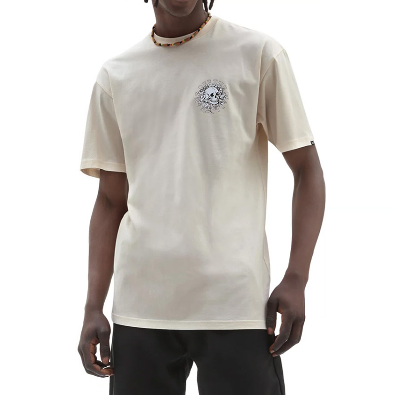 Vans Floral Skull T-Shirt White