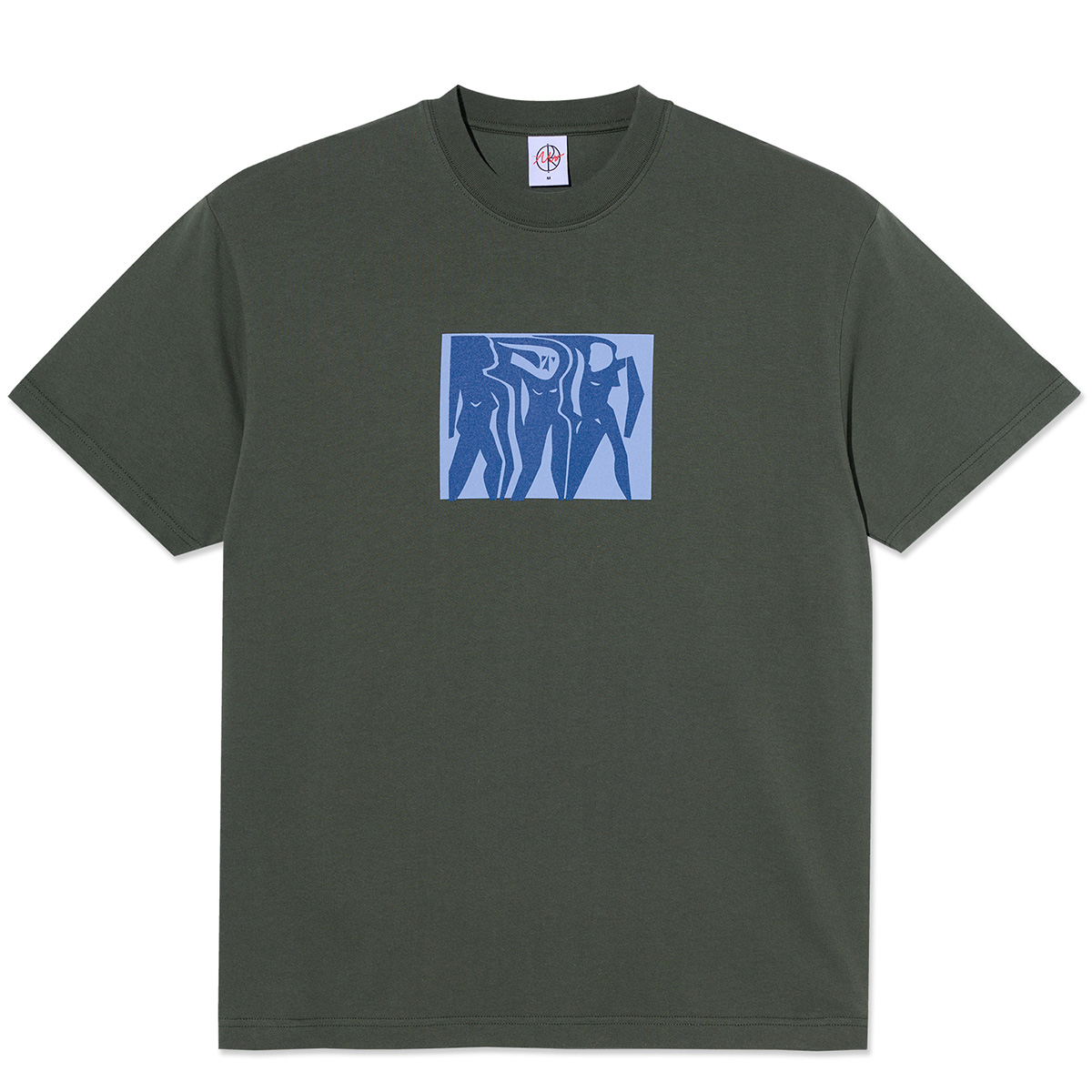 Polar Cut Outs T-Shirt Dark Olive