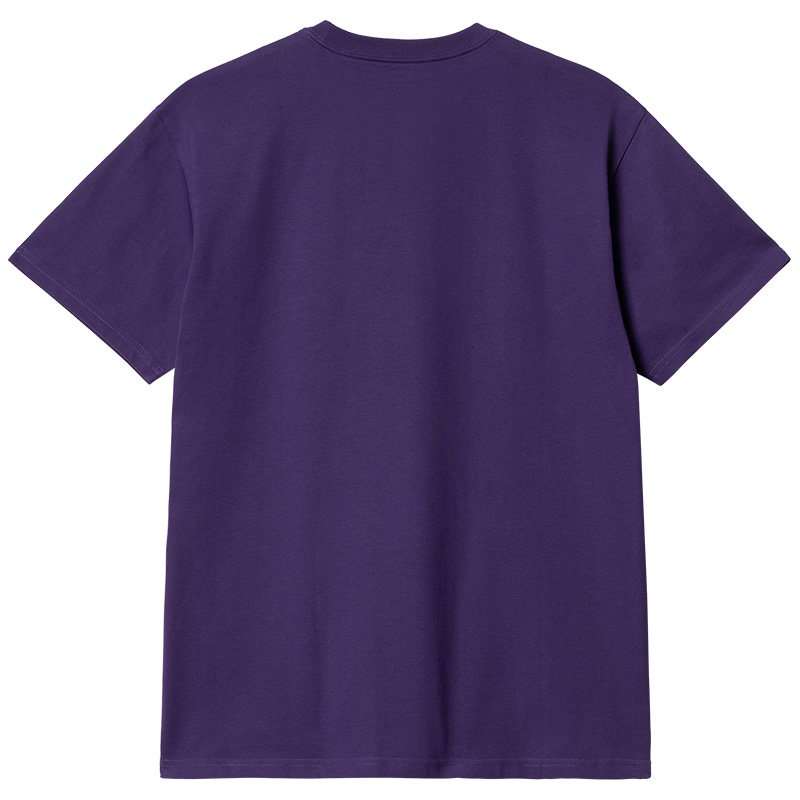 Carhartt WIP Chase T-Shirt Tyrian/Gold Carhartt WIP Chase T-Shirt Tyrian/Gold