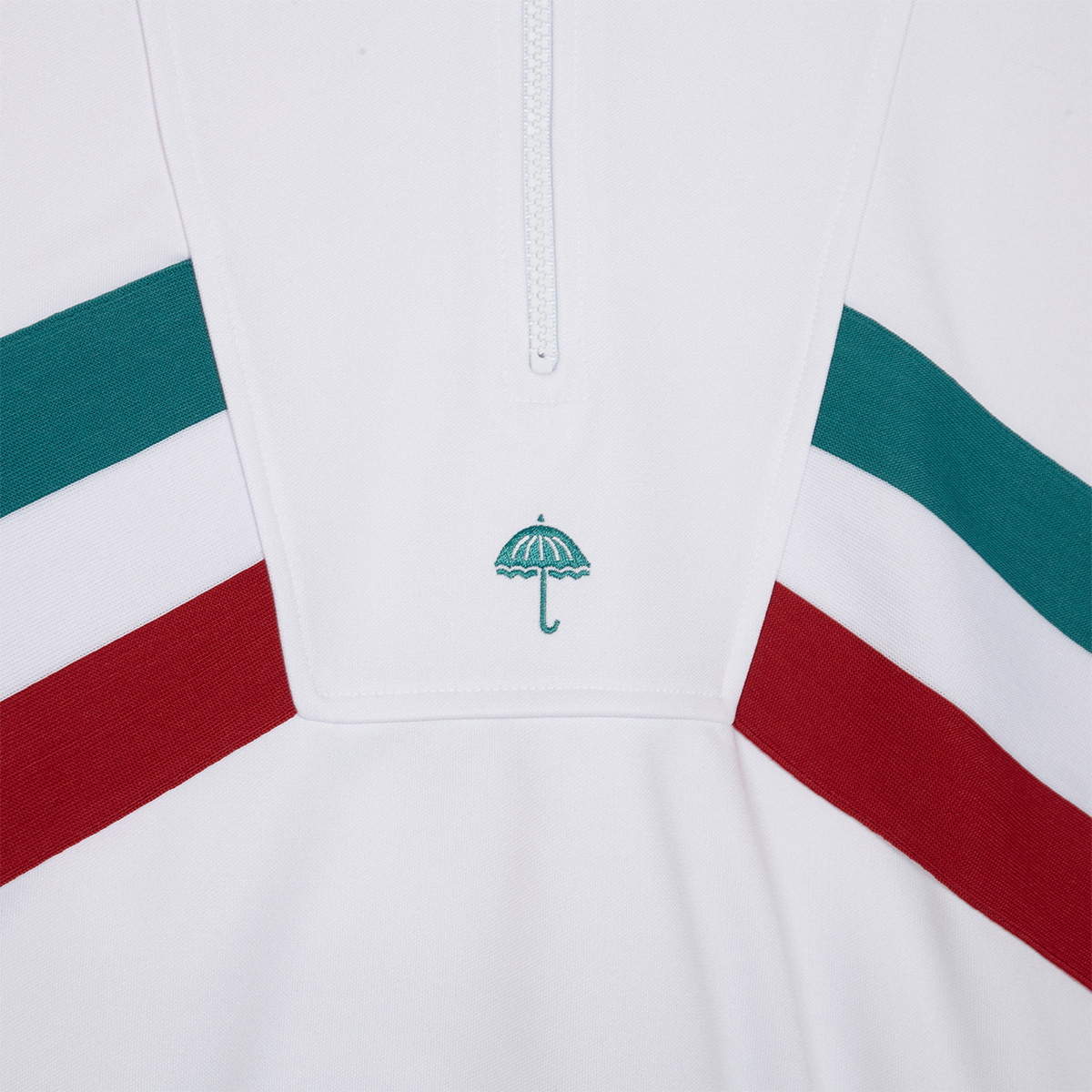 Helas Prince Quarter Zip Sweater Off White Helas Prince Quarter Zip Sweater Off White