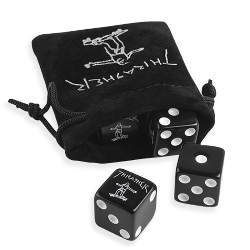 Thrasher Dice Black