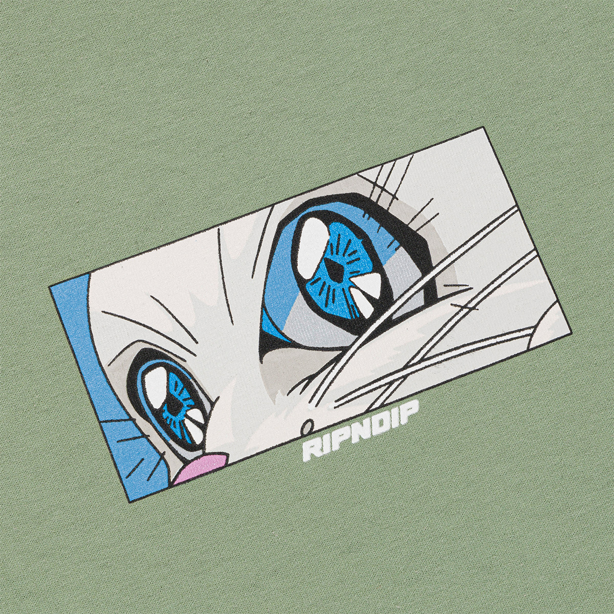 RIPNDIP Metal Claw T-Shirt Dusty Olive RIPNDIP Metal Claw T-Shirt Dusty Olive