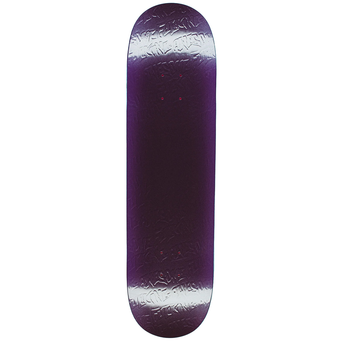 Fucking Awesome Phantom Purple Embossed Skateboard Deck -Shape 2- 8.25 Fucking Awesome Phantom Purple Embossed Skateboard Deck -Shape 2- 8.25