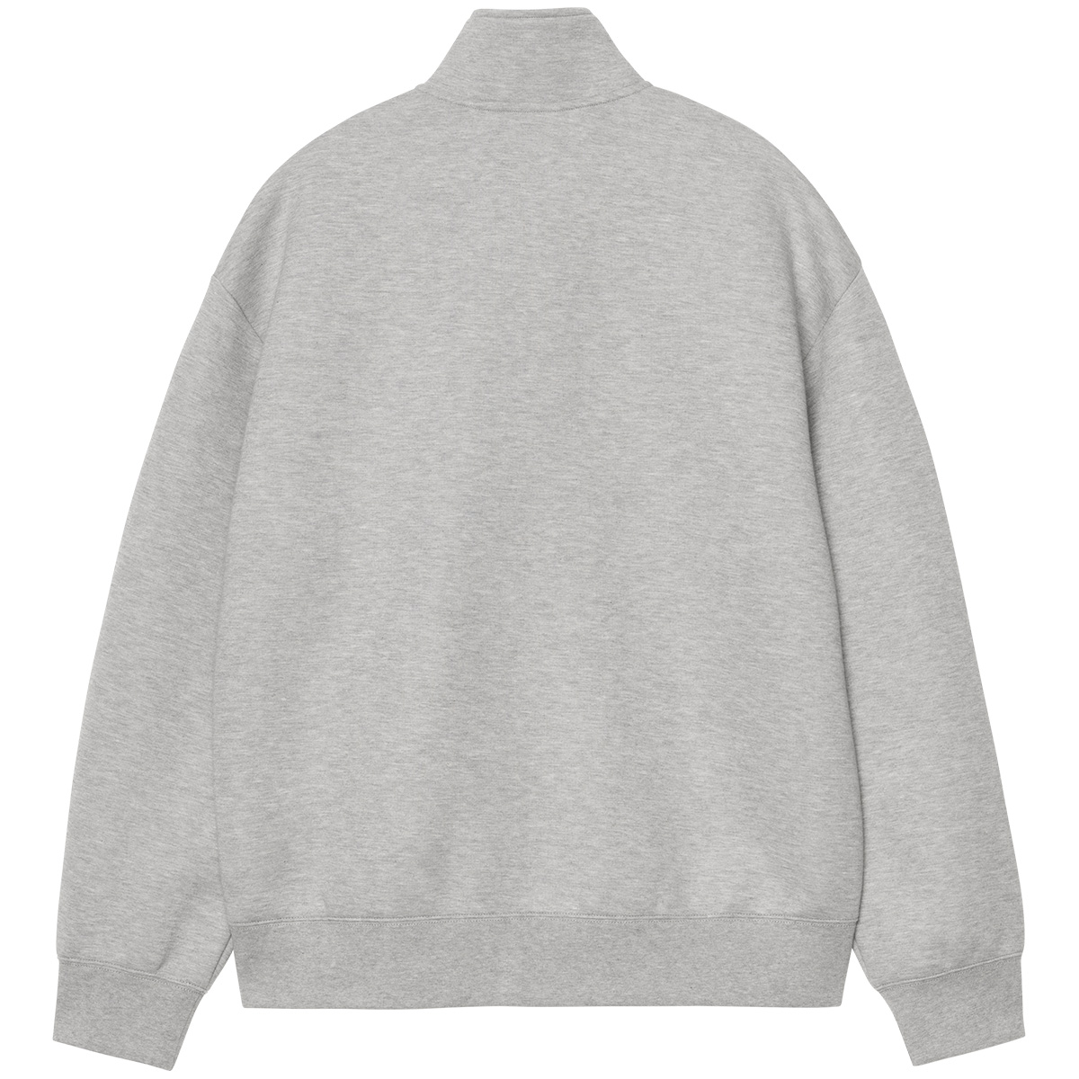 Carhartt WIP Alda Zip Sweater Jacket Grey Heather/White