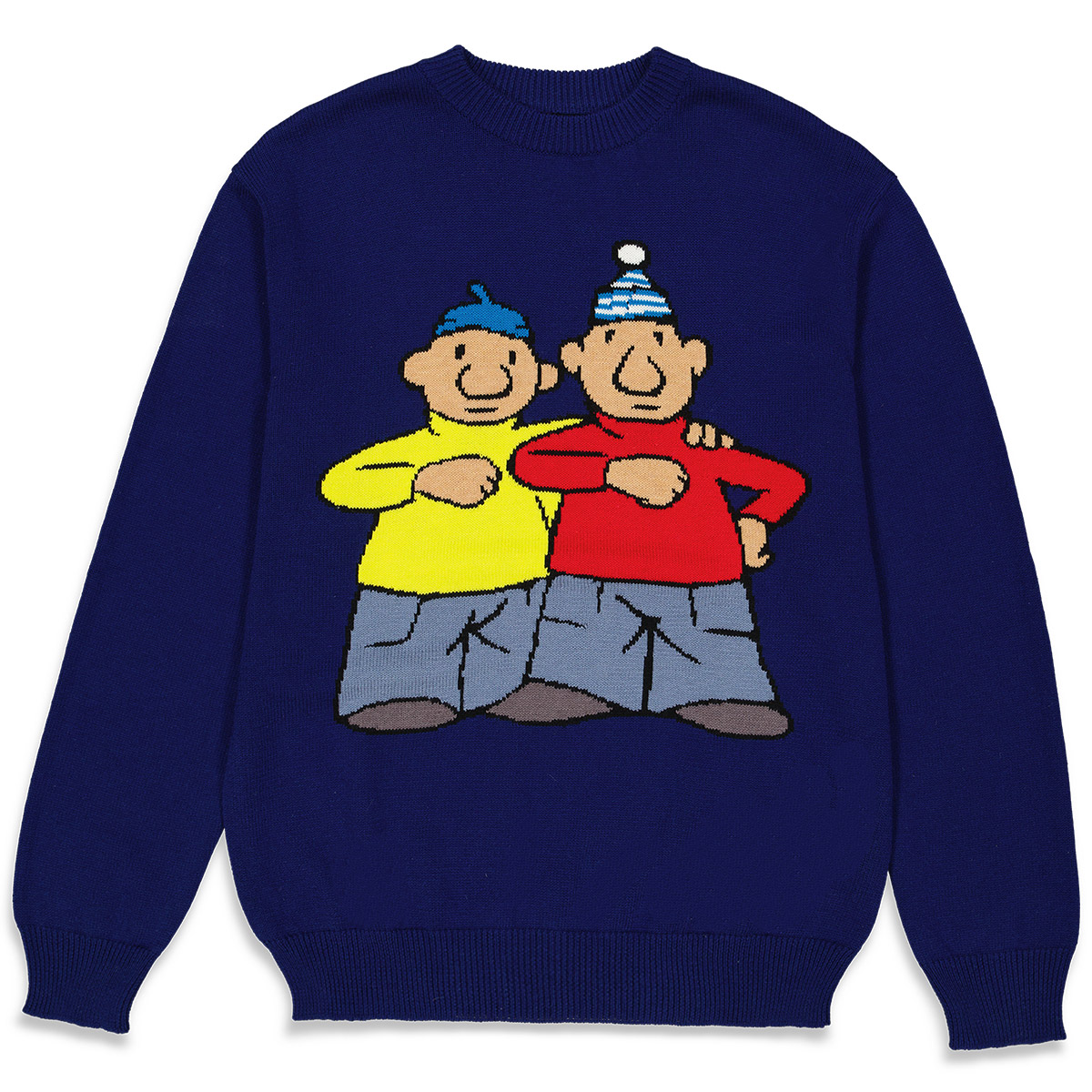 The Loose Company x Pat & Mat Intarsia Knitted Sweater The Loose Company x Pat & Mat Intarsia Knitted Sweater