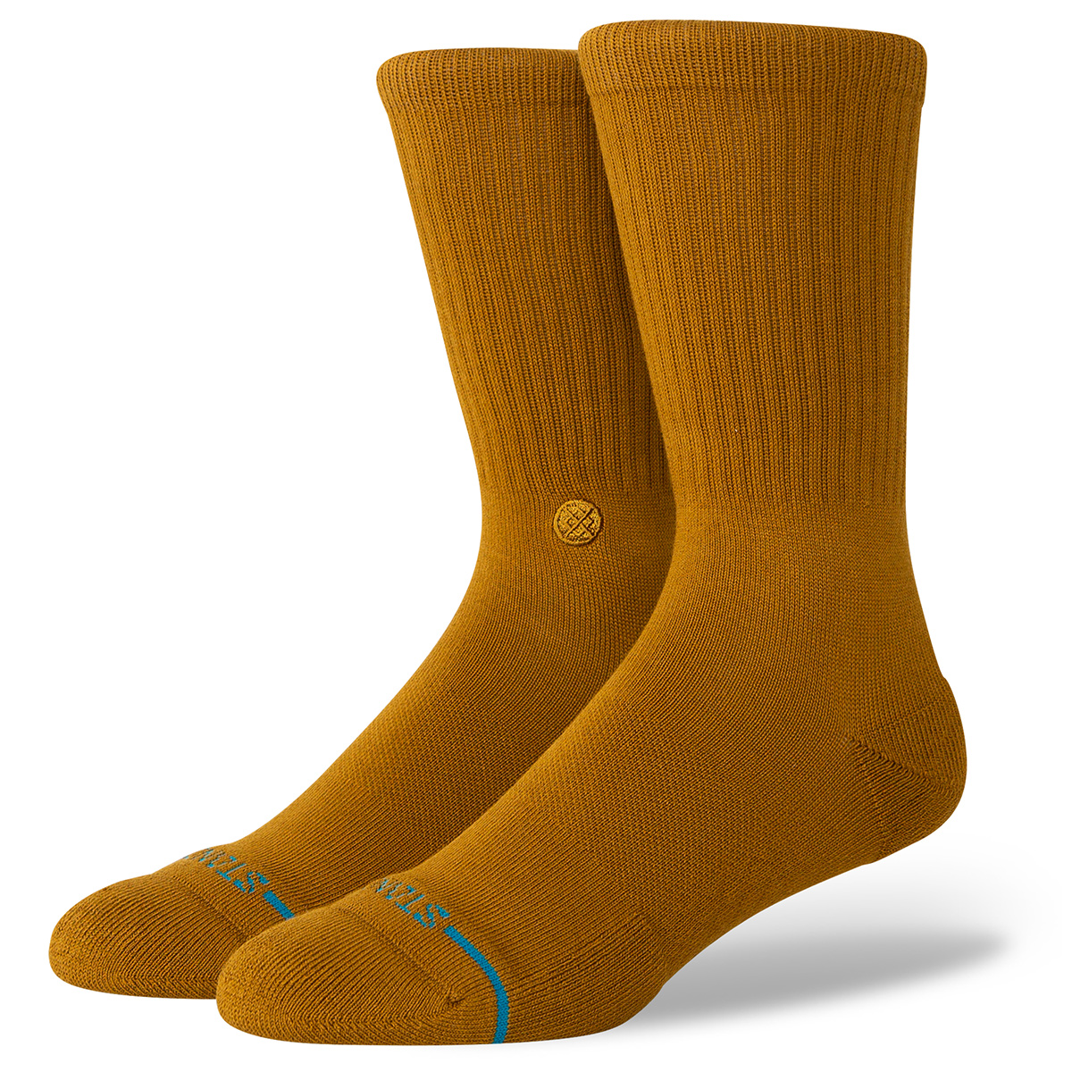 Stance Icon Socks Gold Canvas Stance Icon Socks Gold Canvas