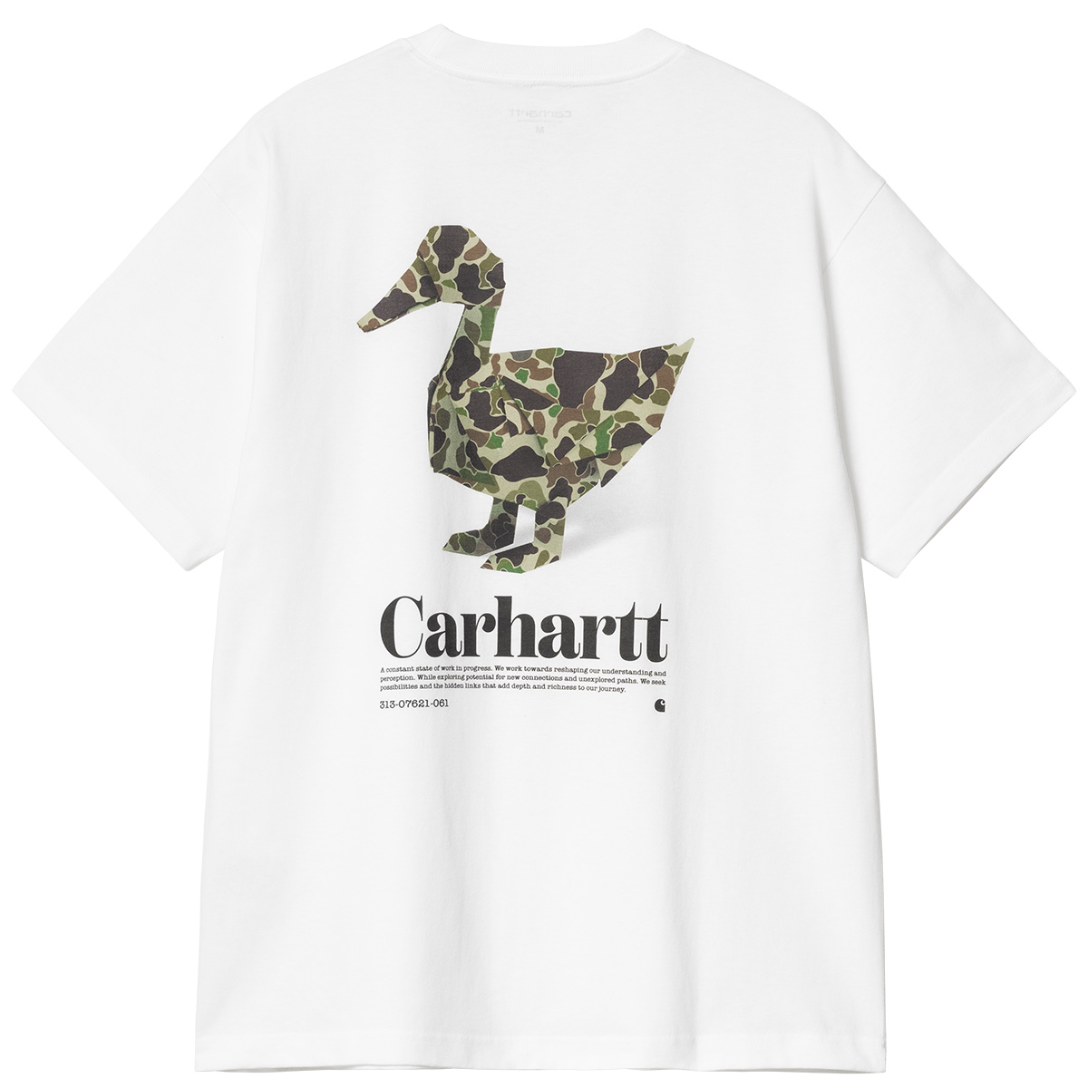 Carhartt WIP Fold Duck T-Shirt White Carhartt WIP Fold Duck T-Shirt White