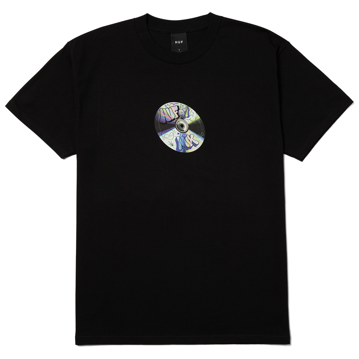 HUF Playlist T-Shirt Black