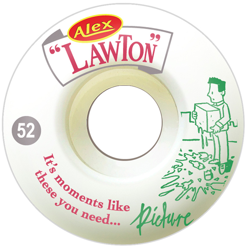 Picture Wheel Co Alex Lawton Moments Pro Wheel Concial Shape Wheels 52mm