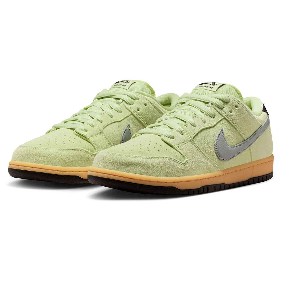 Nike SB Dunk Low Pro PRM Pistachio Frost/Wolf Grey-Black-Gum Yellow-Magic Ember-Black