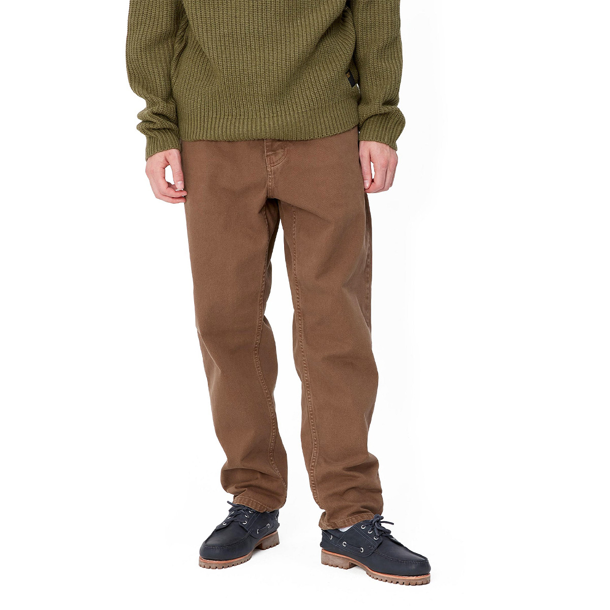 Carhartt WIP Newel Pant Chocolate Stone Dyed