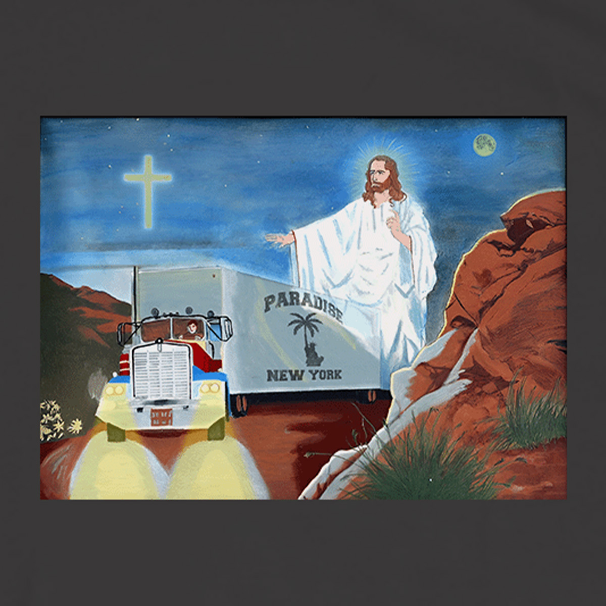 Paradise NYC Protect Him T-shirt White Paradise NYC Protect Him T-shirt White