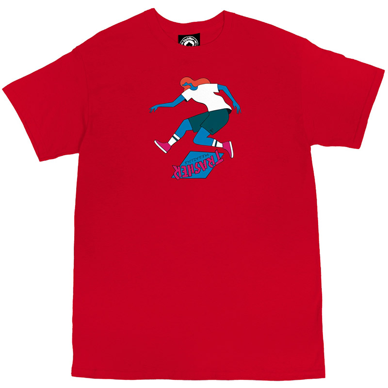 Thrasher x Parra Trasher Tre T-Shirt Red