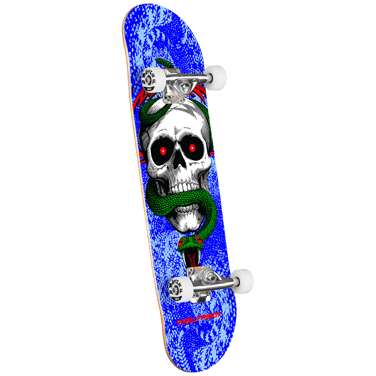 Powell Peralta Skull & Snake Complete Skateboard Blue 8.25