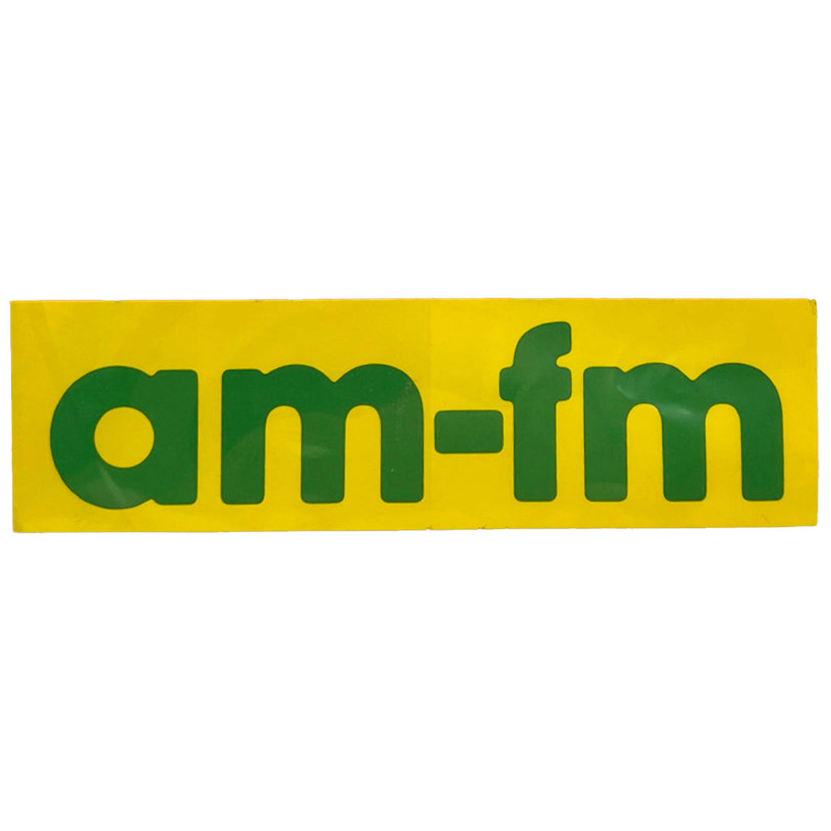 AM-FM OG Logo Sticker Multi | Skatestore