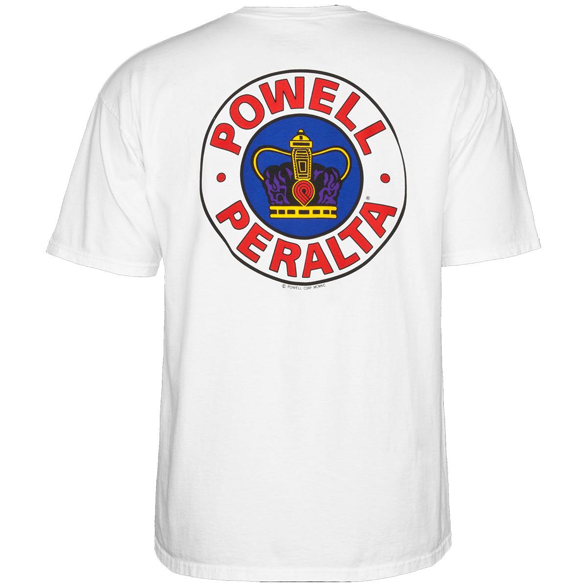 Powell Peralta Supreme T-Shirt White Powell Peralta Supreme T-Shirt White