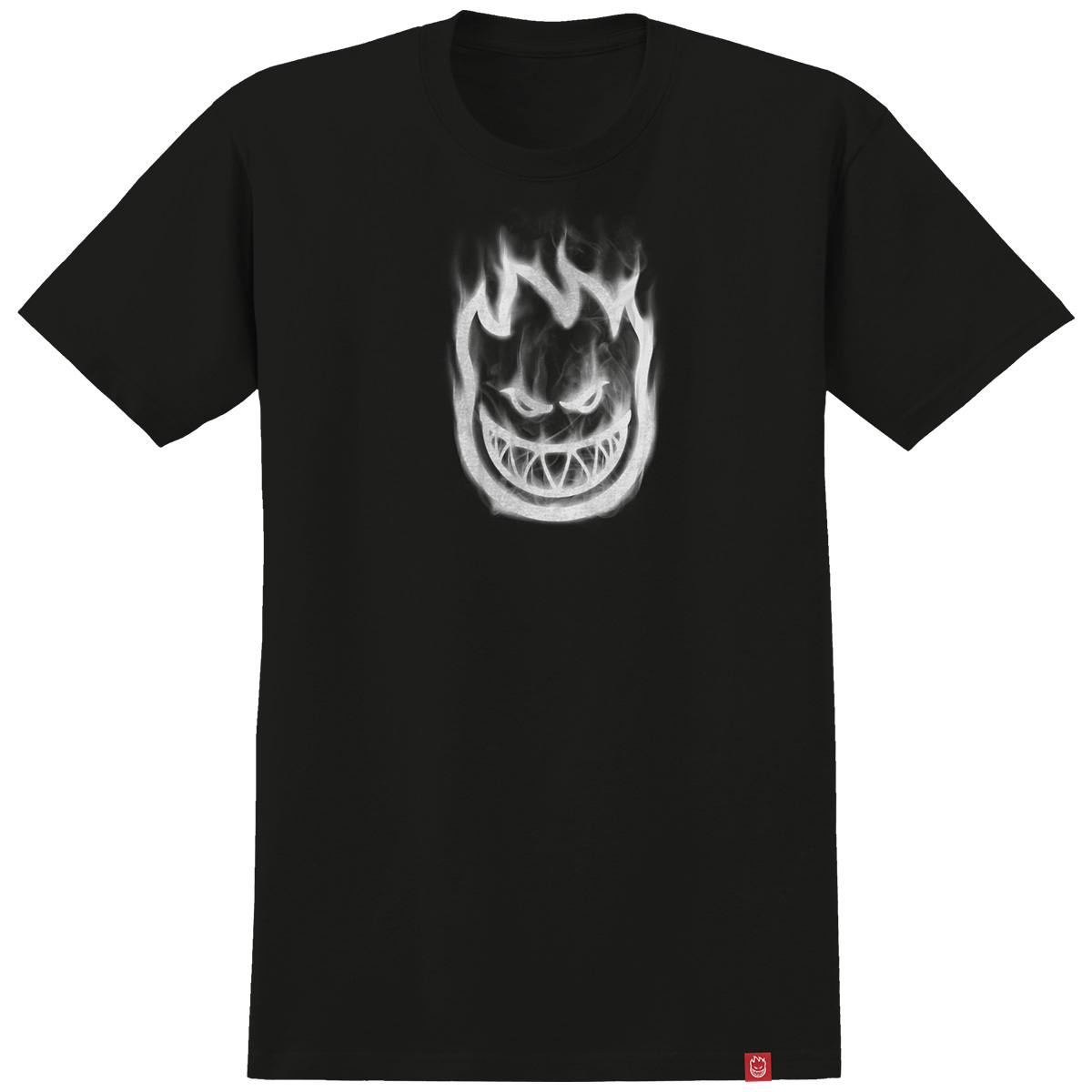 Spitfire Bighead Smoke T-Shirt Black