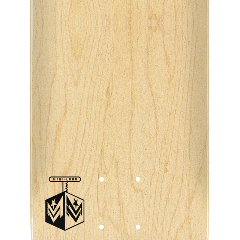 Mini Logo Chevron Detonator 15 Birch Skateboard Deck Natural Shape 291 7.75 Mini Logo Chevron Detonator 15 Birch Skateboard Deck Natural Shape 291 7.75
