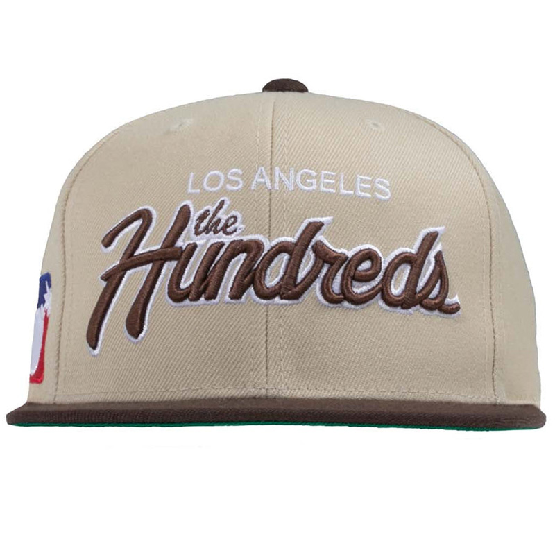 The Hundreds Team 2 Snapback Cap Khaki The Hundreds Team 2 Snapback Cap Khaki