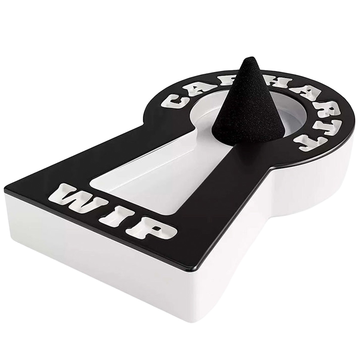 Carhartt WIP Locked Cone Incense Holder White/Black