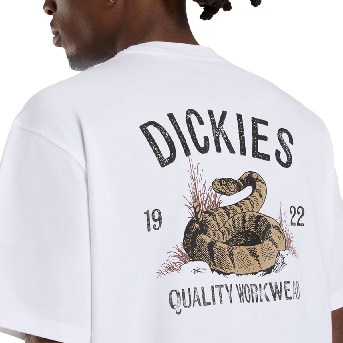 Dickies Snake T-Shirt White Dickies Snake T-Shirt White