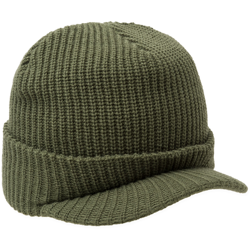 HUF One Star Visor Beanie Avocado HUF One Star Visor Beanie Avocado