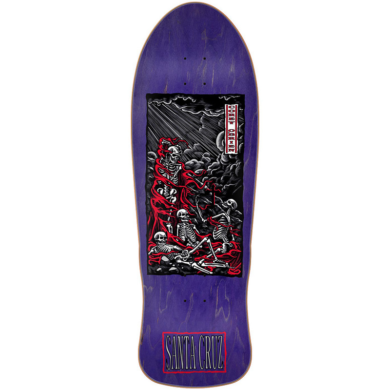 Santa Cruz O'Brien Purgatory Skateboard Deck Cooper 9.85 Santa Cruz O'Brien Purgatory Skateboard Deck Cooper 9.85