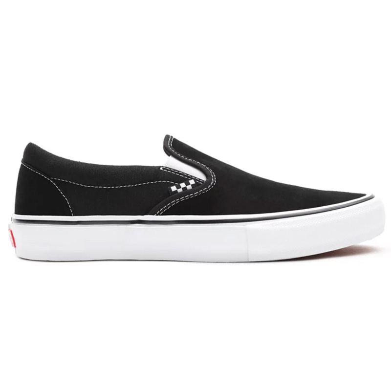 Vans Skate Slip-On Black/White Vans Skate Slip-On Black/White