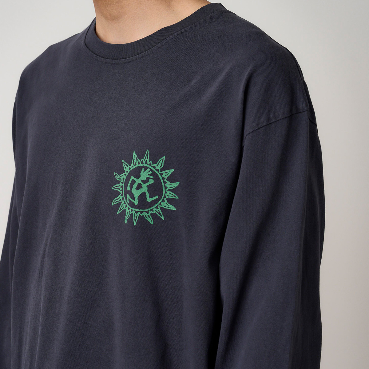 Gramicci Sun Longsleeve T-Shirt Navy Pigment