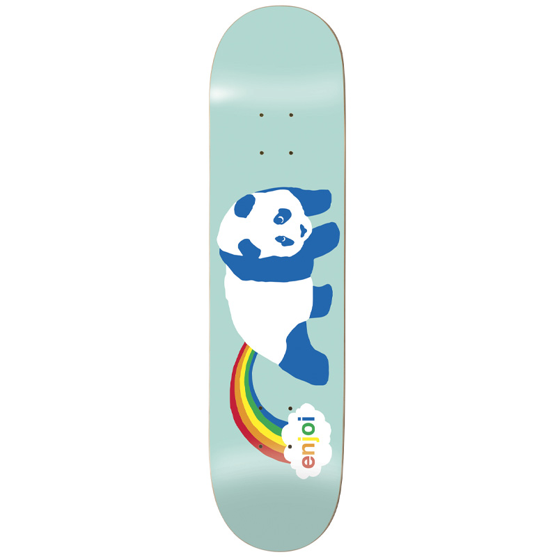 Enjoi Rainbow Fart HYB Skateboard Deck Mint 8.25