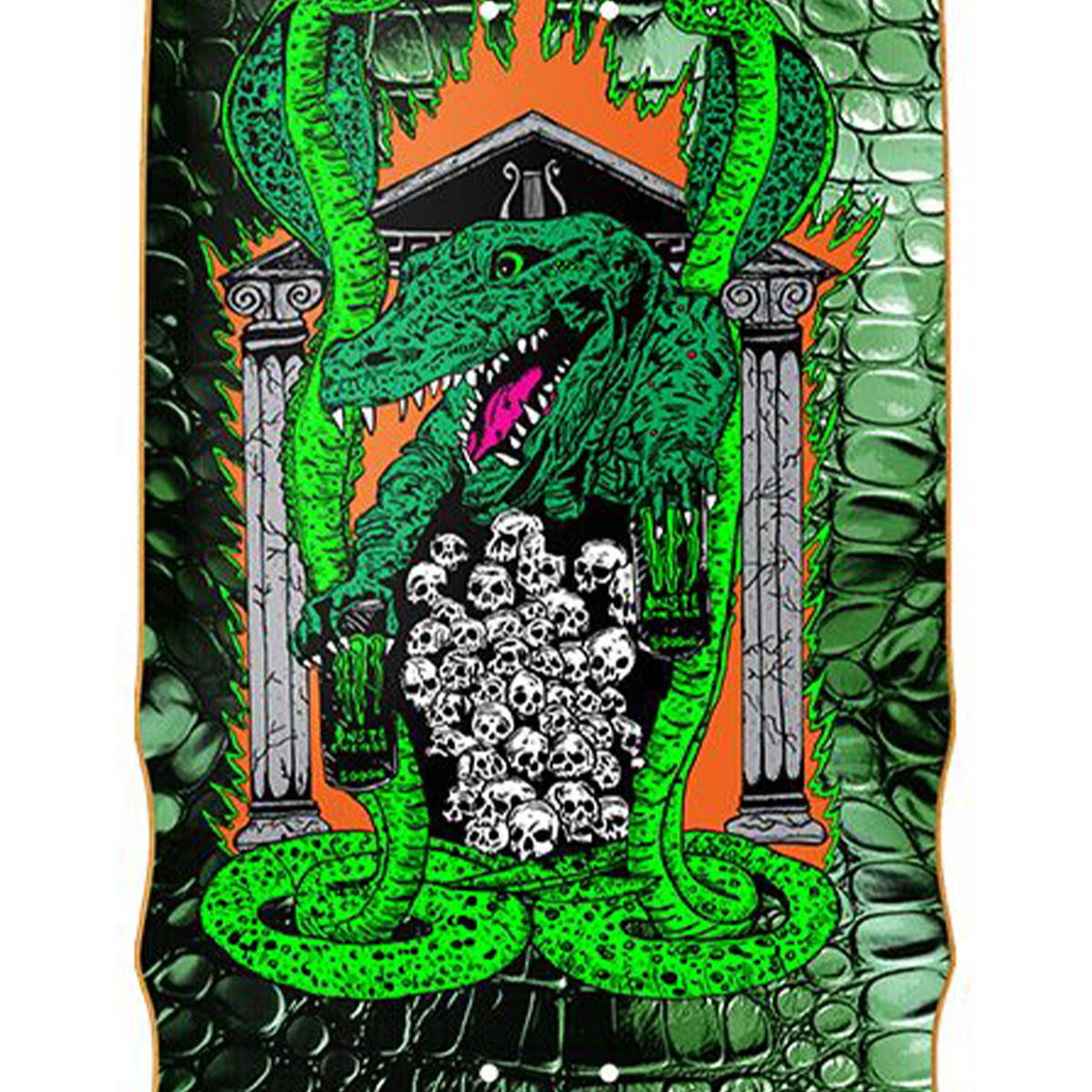 Heroin Swampy Knock Off Skateboard Deck 10.6