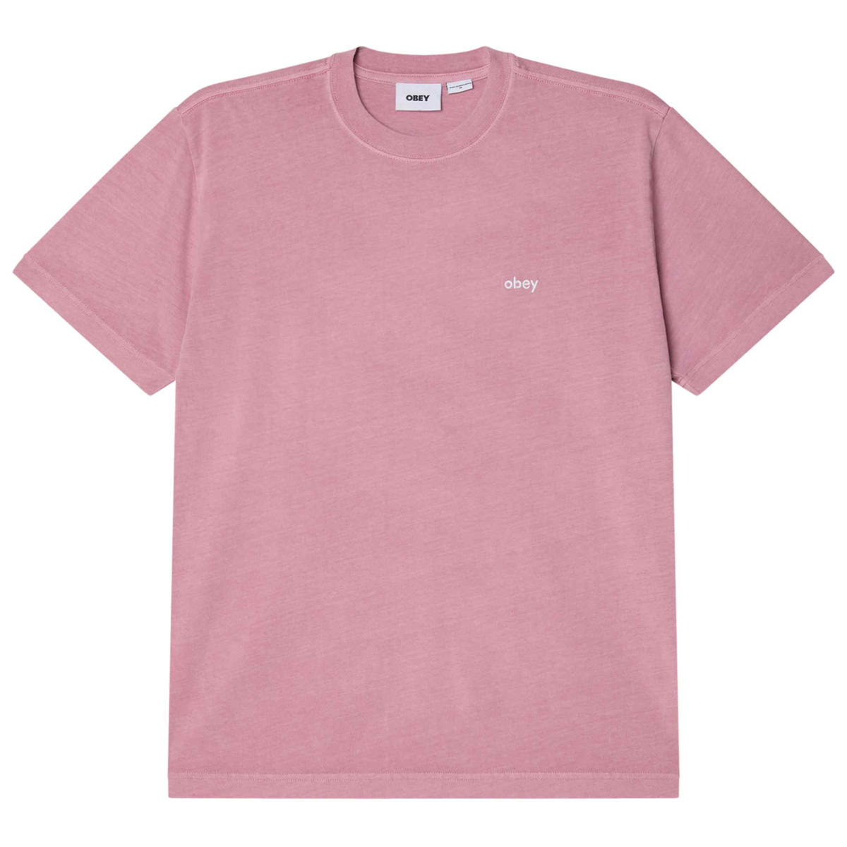 Obey Lowercase Pigment T-Shirt Pigment Lilac Obey Lowercase Pigment T-Shirt Pigment Lilac