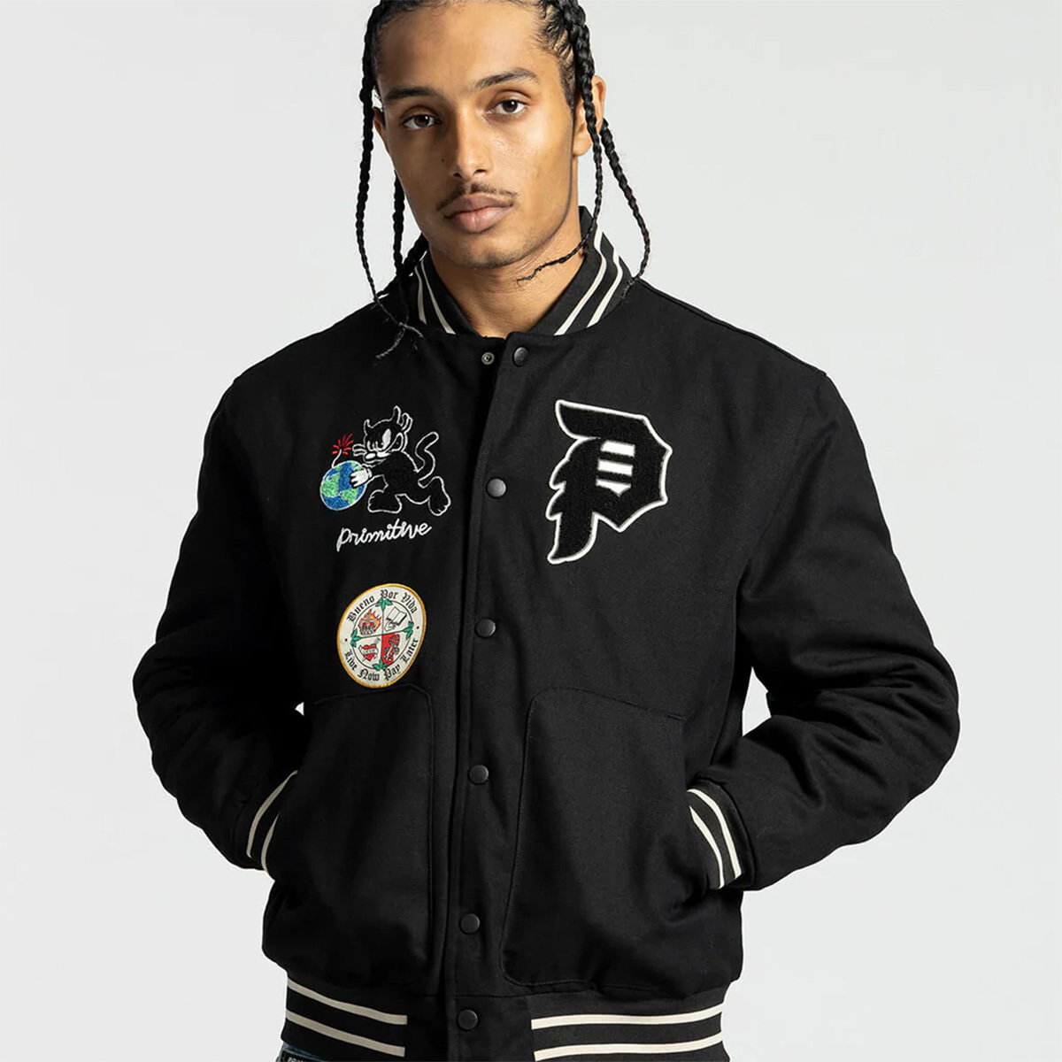 Primitive Savior Jacket Black Primitive Savior Jacket Black