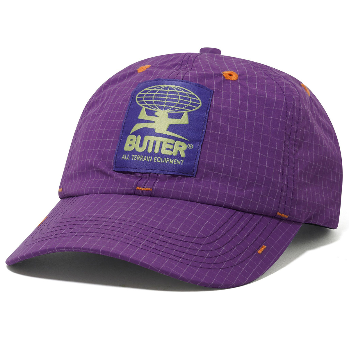 Butter Goods All Terrain 6 Panel Cap Berry Butter Goods All Terrain 6 Panel Cap Berry