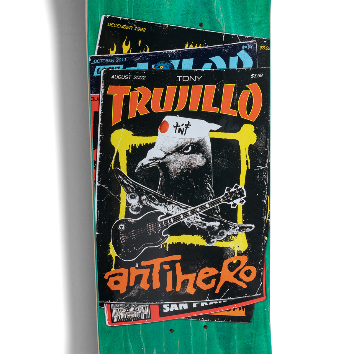 Anti Hero Trujillo Thrasher Collab Skateboard Deck 8.5