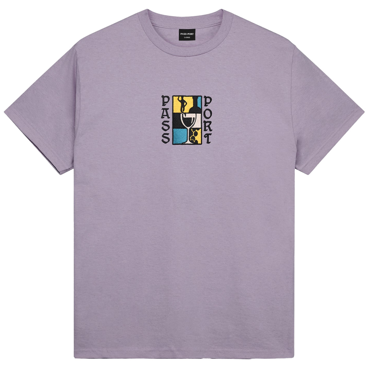Pass Port Dine Em' T-Shirt Dusty Lilac Pass Port Dine Em' T-Shirt Dusty Lilac