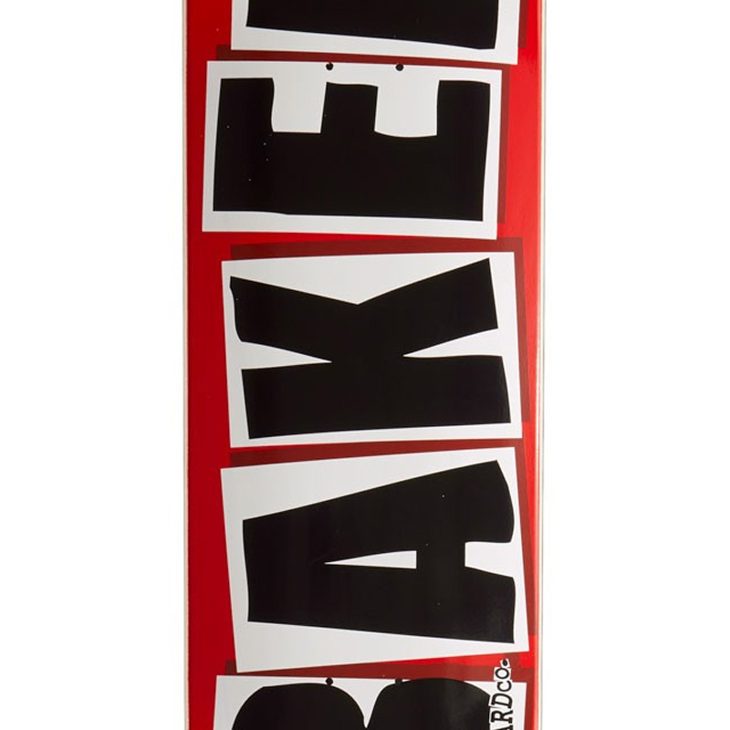 Baker Brand Logo Black Skateboard Deck 8.475