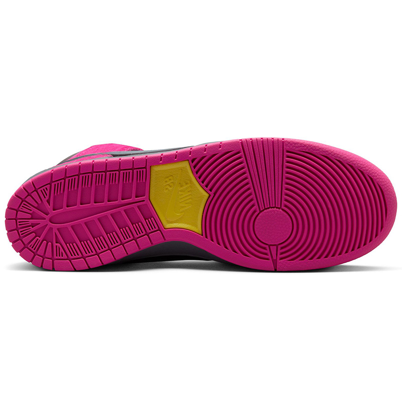 Nike SB Dunk High x Run The Jewels Active Pink/Black/Metallic Gold