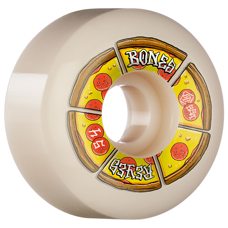 Bones STF Reyes Pipin Hot V6 Wide Cut Wheels 99A 54mm Bones STF Reyes Pipin Hot V6 Wide Cut Wheels 99A 54mm