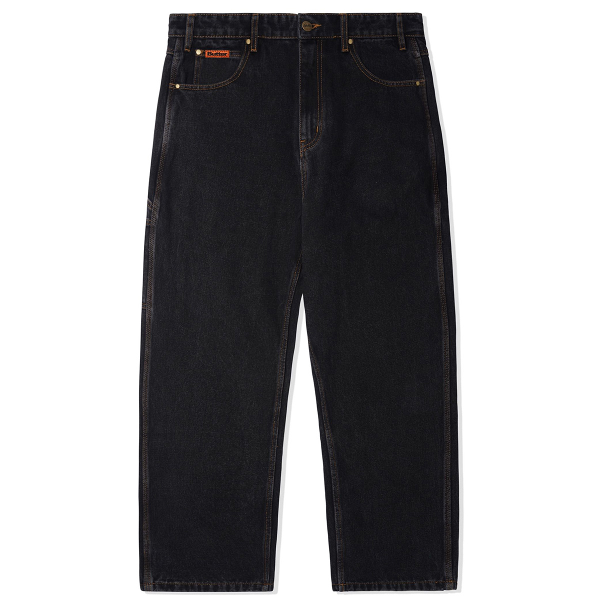 Butter Goods Relaxed Denim Jeans Washed Black