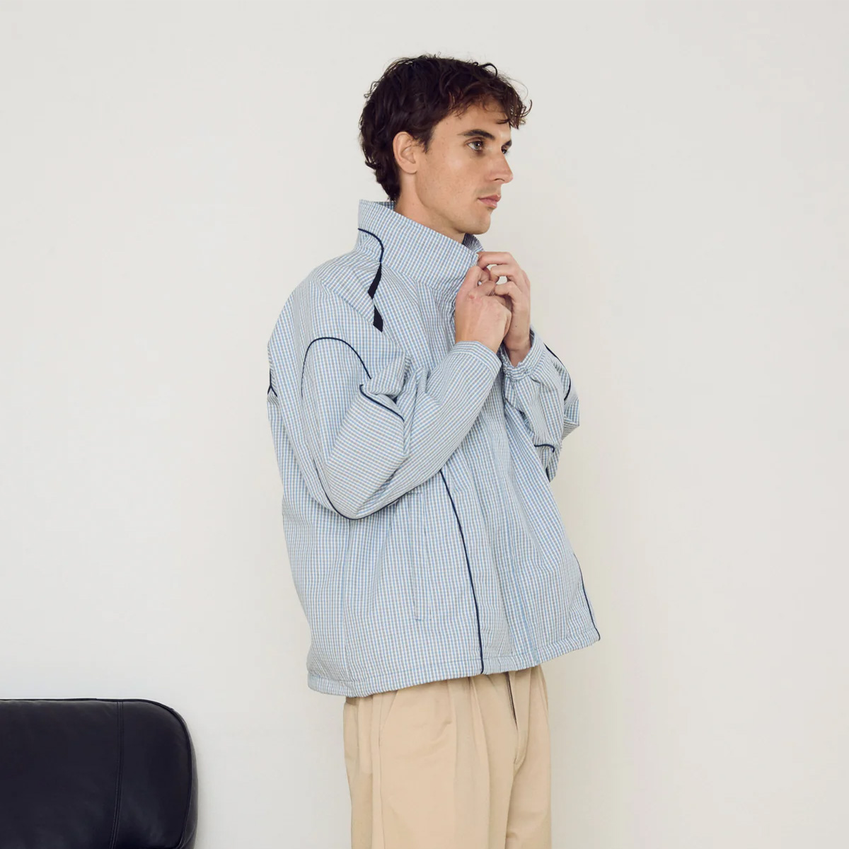 Obey Practice Windbreaker Jacket Plaid