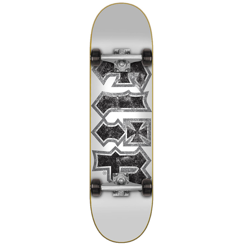 Flip HKD Thrashed White Complete Skateboard 7.75